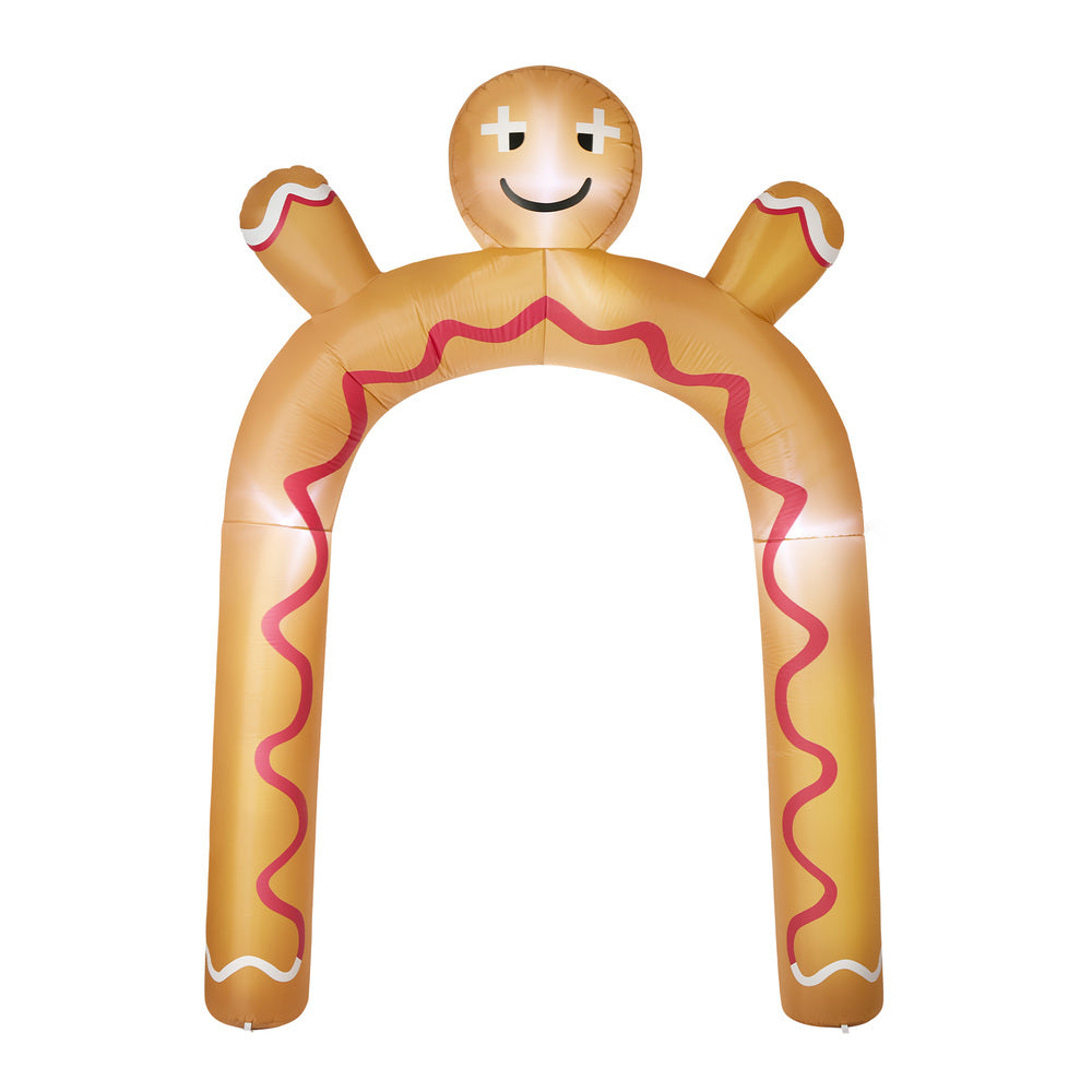 Christmas Inflatable Archway Gingerbread 182x32x300cm