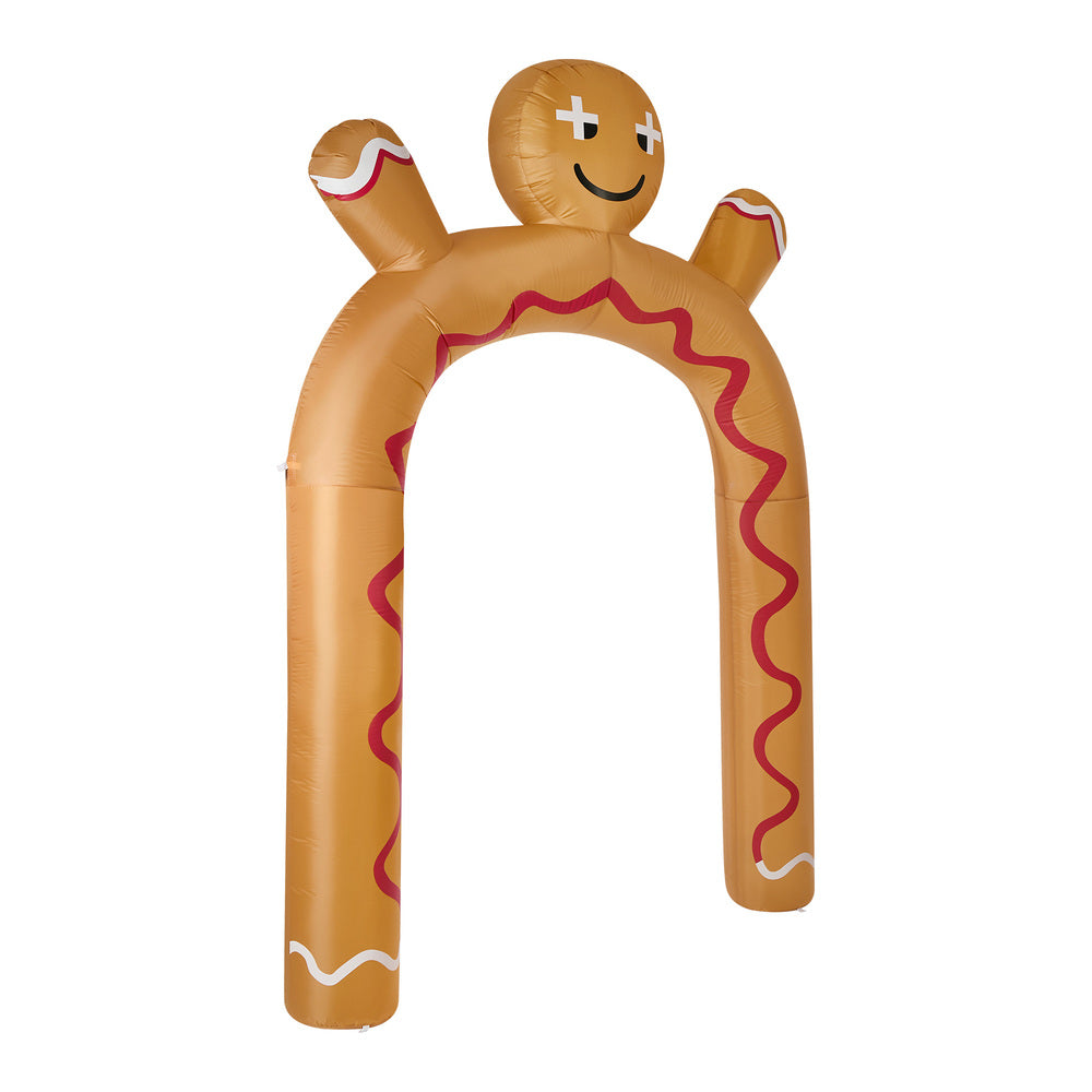 Christmas Inflatable Archway Gingerbread 182x32x300cm
