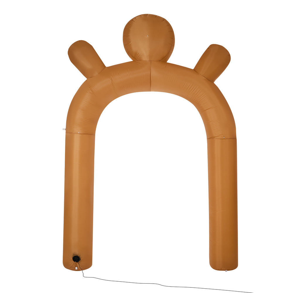 Christmas Inflatable Archway Gingerbread 182x32x300cm