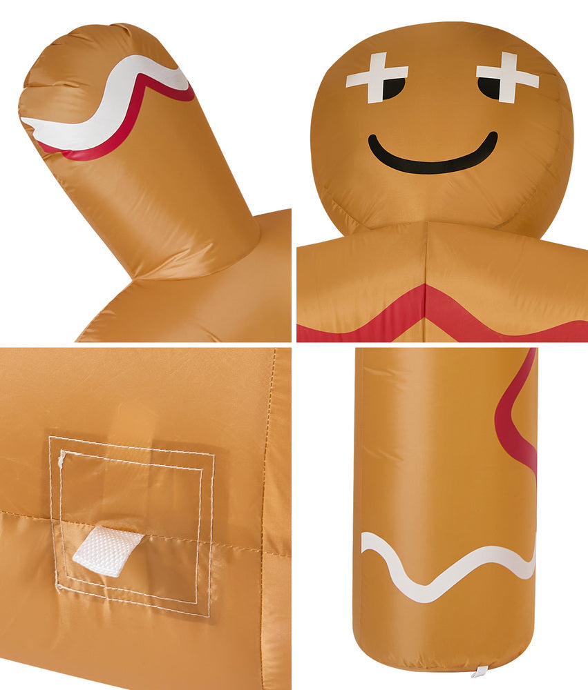 Christmas Inflatable Archway Gingerbread 182x32x300cm