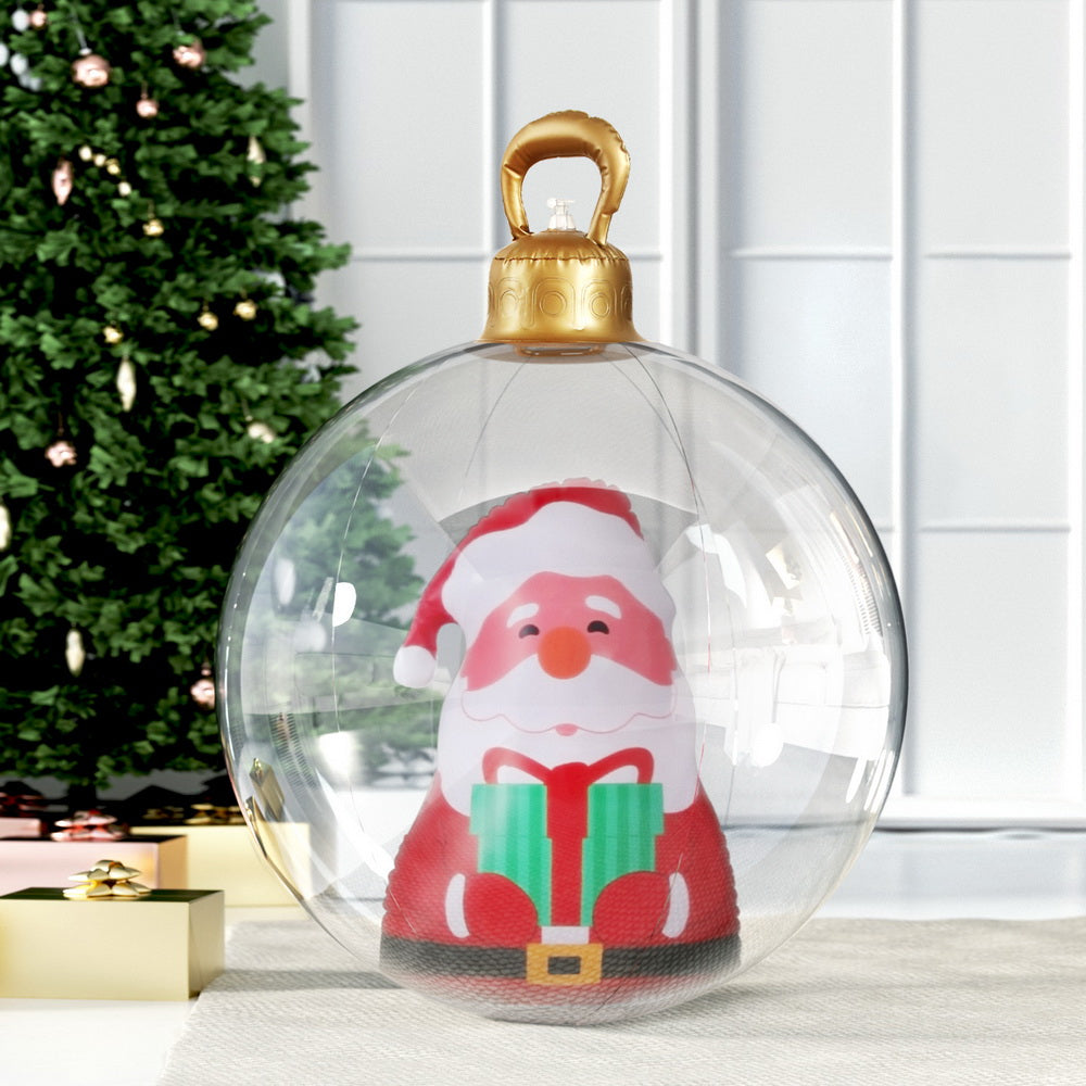 Xmas Ball - 60cm Santa Christmas Inflatable Bauble