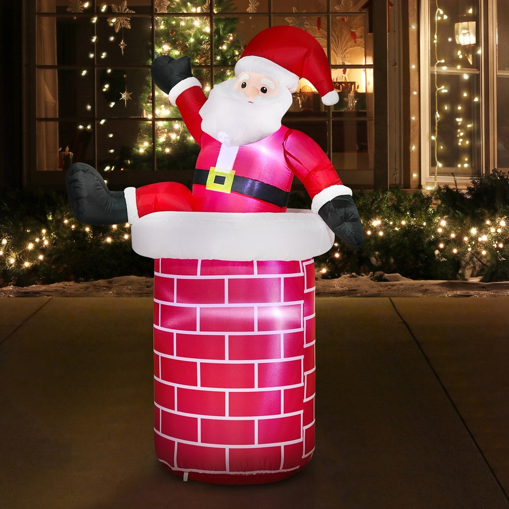 Christmas Inflatable Santa 1.8M 126x70x180cm