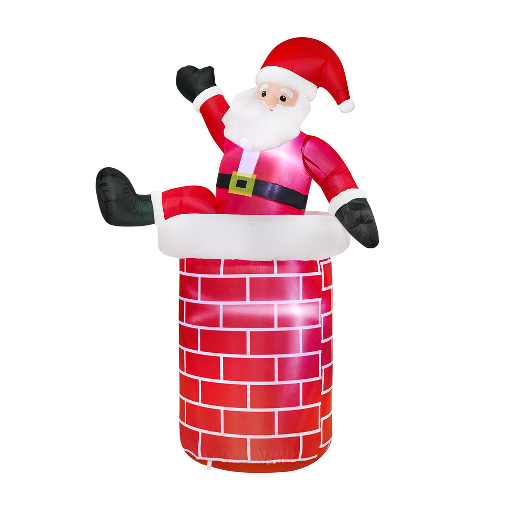 Christmas Inflatable Santa 1.8M 126x70x180cm