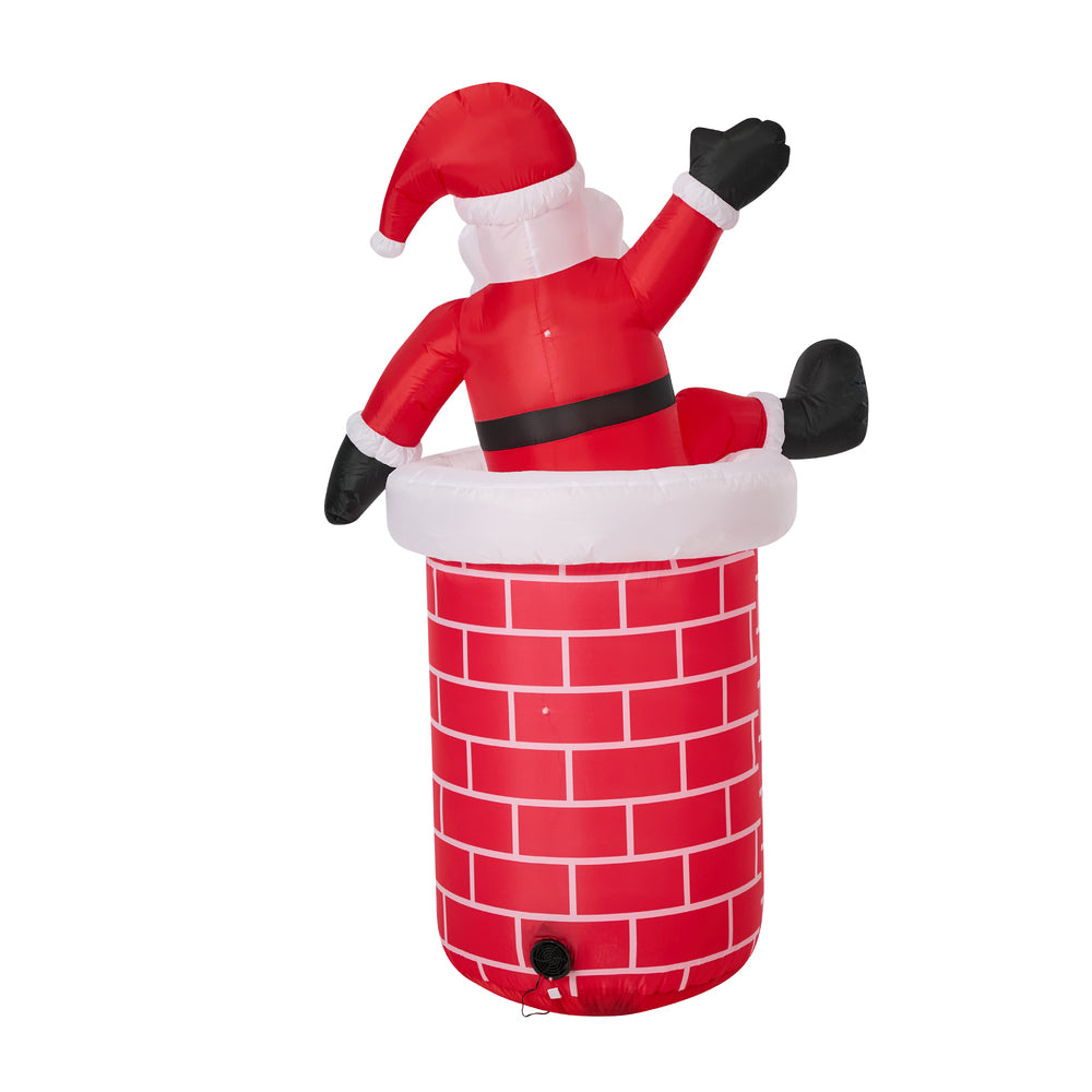 Christmas Inflatable Santa 1.8M 126x70x180cm