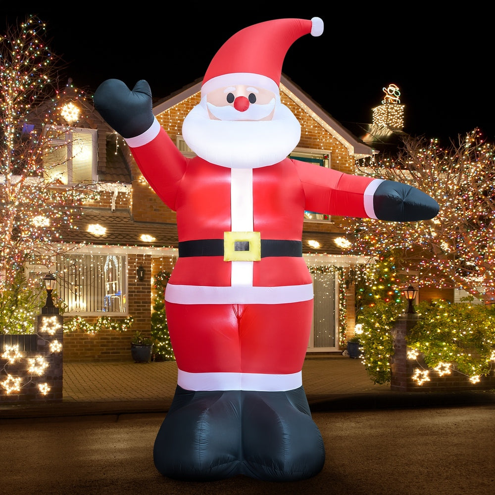 Christmas Inflatable 5M Santa Claus with LED Light