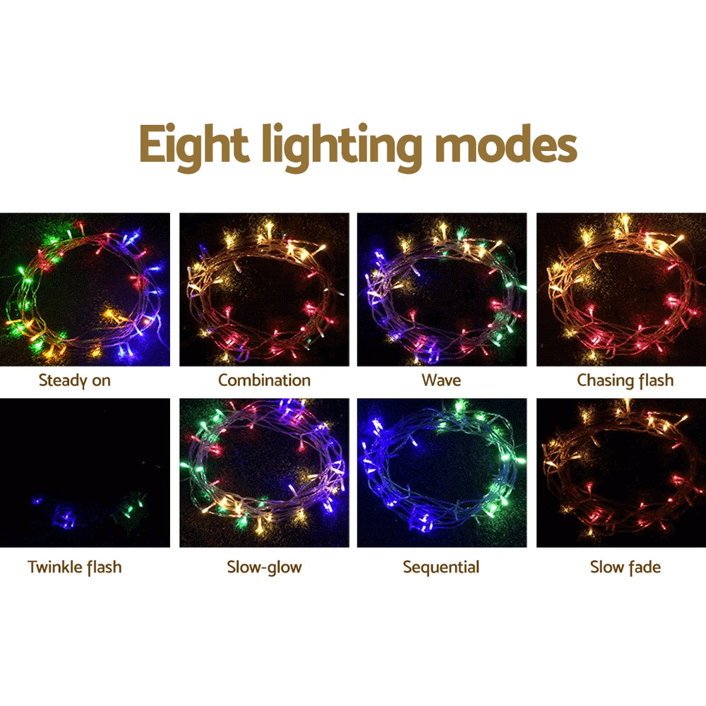 Outdoor Decorations & Lights - Christmas Lights 20M 800 LED Icicle Light Multi-coloured
