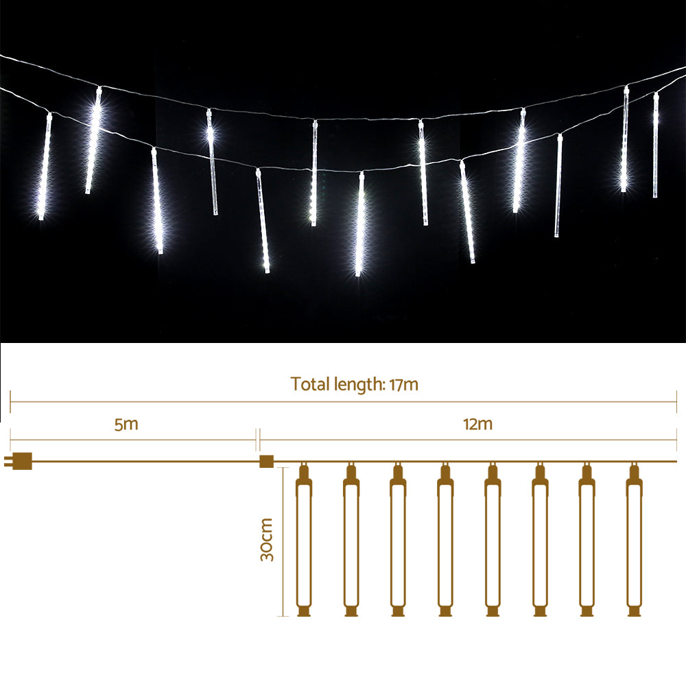 Christmas Lights 960 LED 12M Shower Light Icicle Falling Metor, Rain Meteor