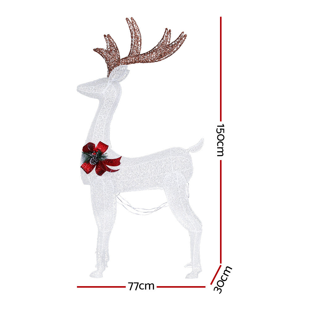 Jingle Jollys Christmas Lights Motif Led Rope Reindeer Waterproof Outdoor | Outdoor Decorations & Lights - photo 6