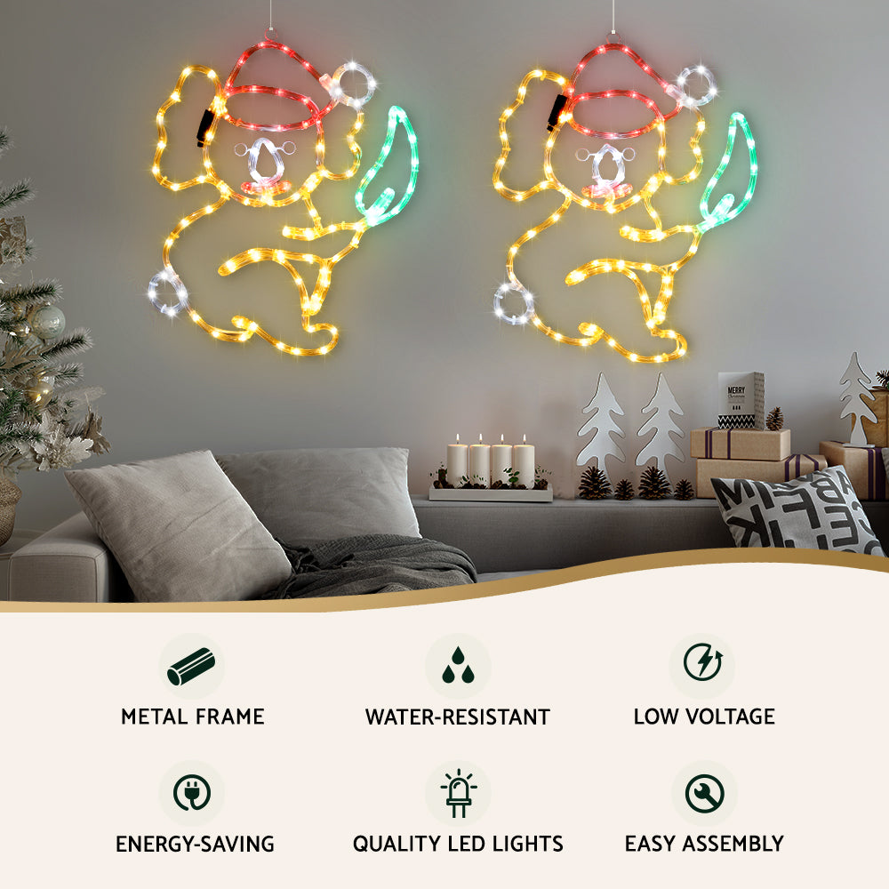 Outdoor LED Rope Light Motif - 48cm Christmas Decoration | Xmas Lights