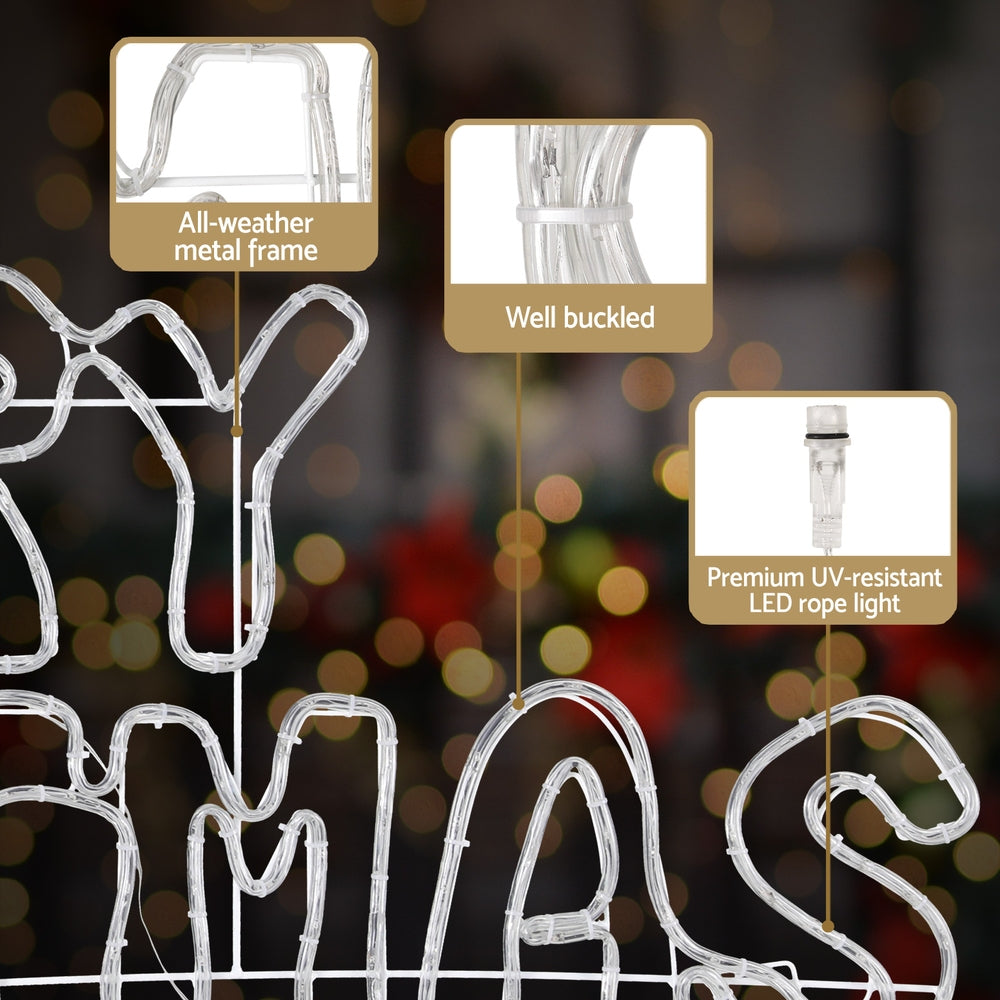 Outdoor LED Rope Light Motif - 160cm Christmas Decoration | 160Cm