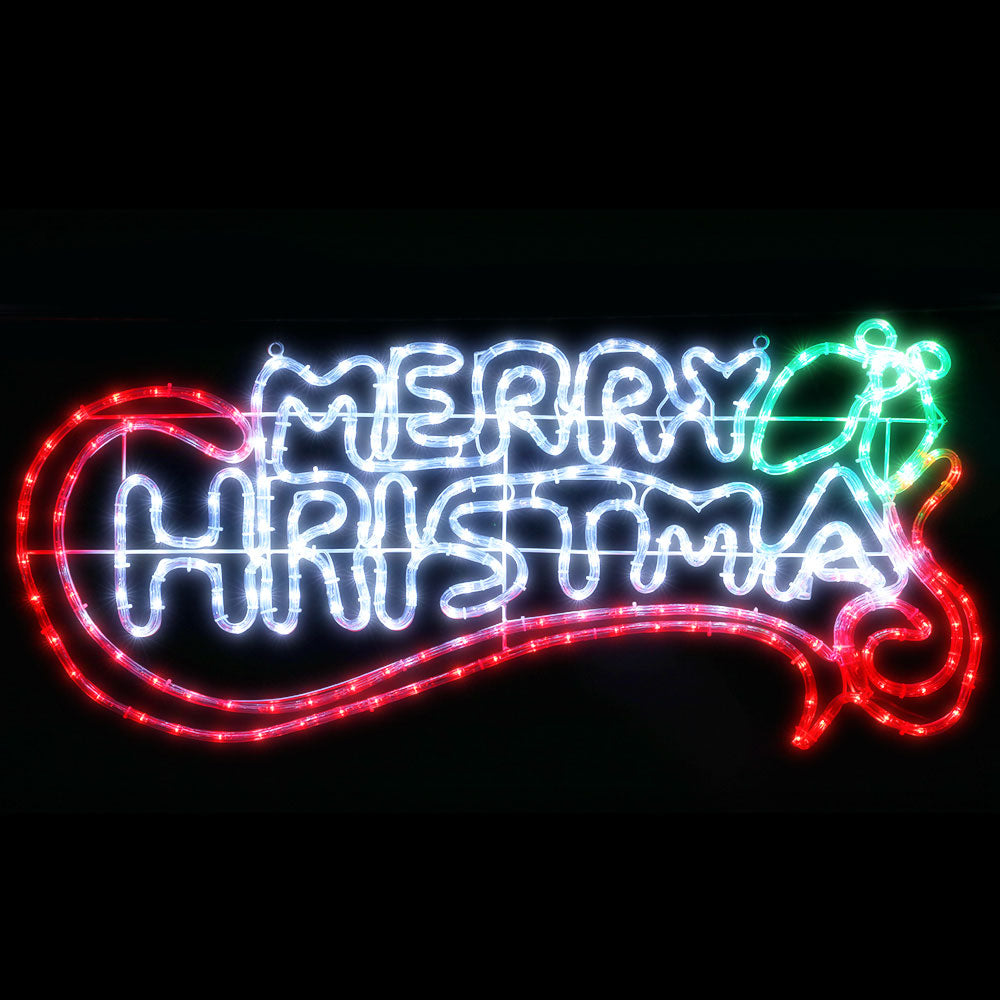 Christmas Lights 96cm 288 LEDs Fairy Light Outdoor Decorations | Jingle Jollys Motif Led