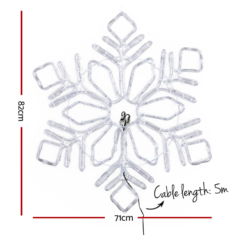 Christmas Lights 304 LED 82cm Fairy Light Snow Decorations | Motif Outdoor Decor