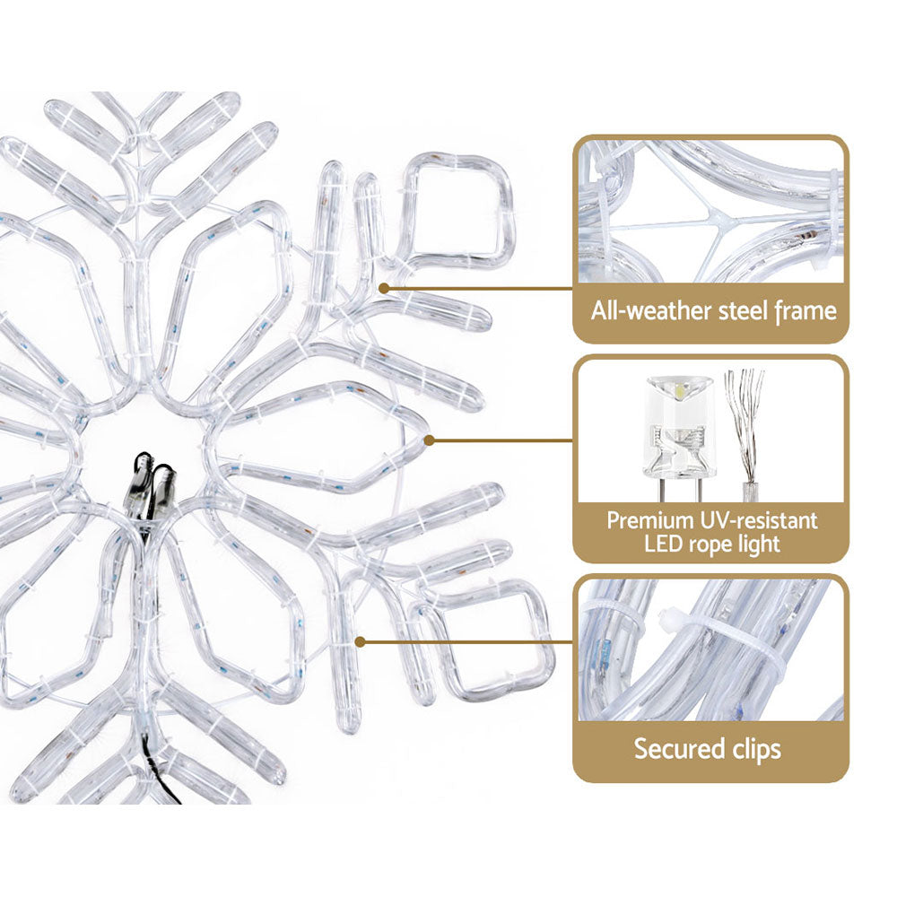 Christmas Lights 304 LED 82cm Fairy Light Snow Decorations | Outdoor Decorations & Lights