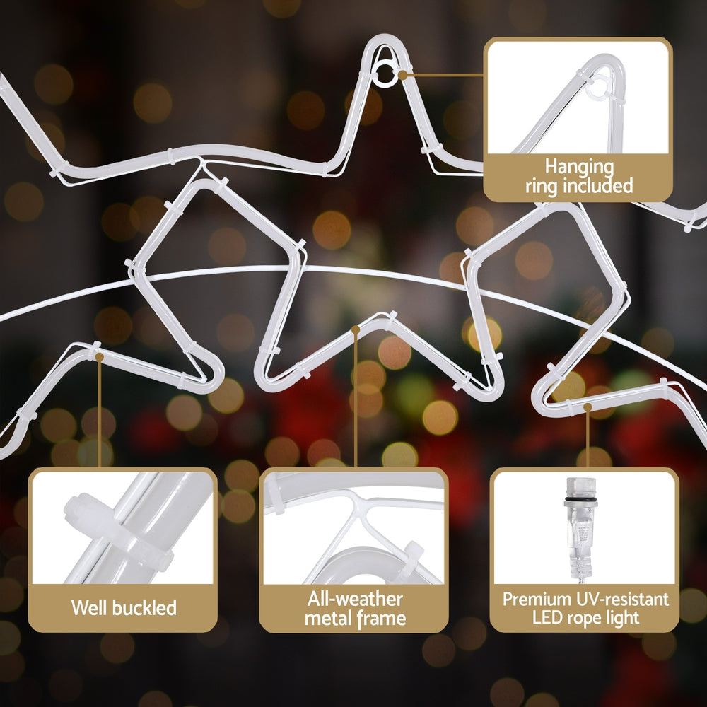 Outdoor LED Rope Light Motif - 125cm Christmas Decoration | 125Cm