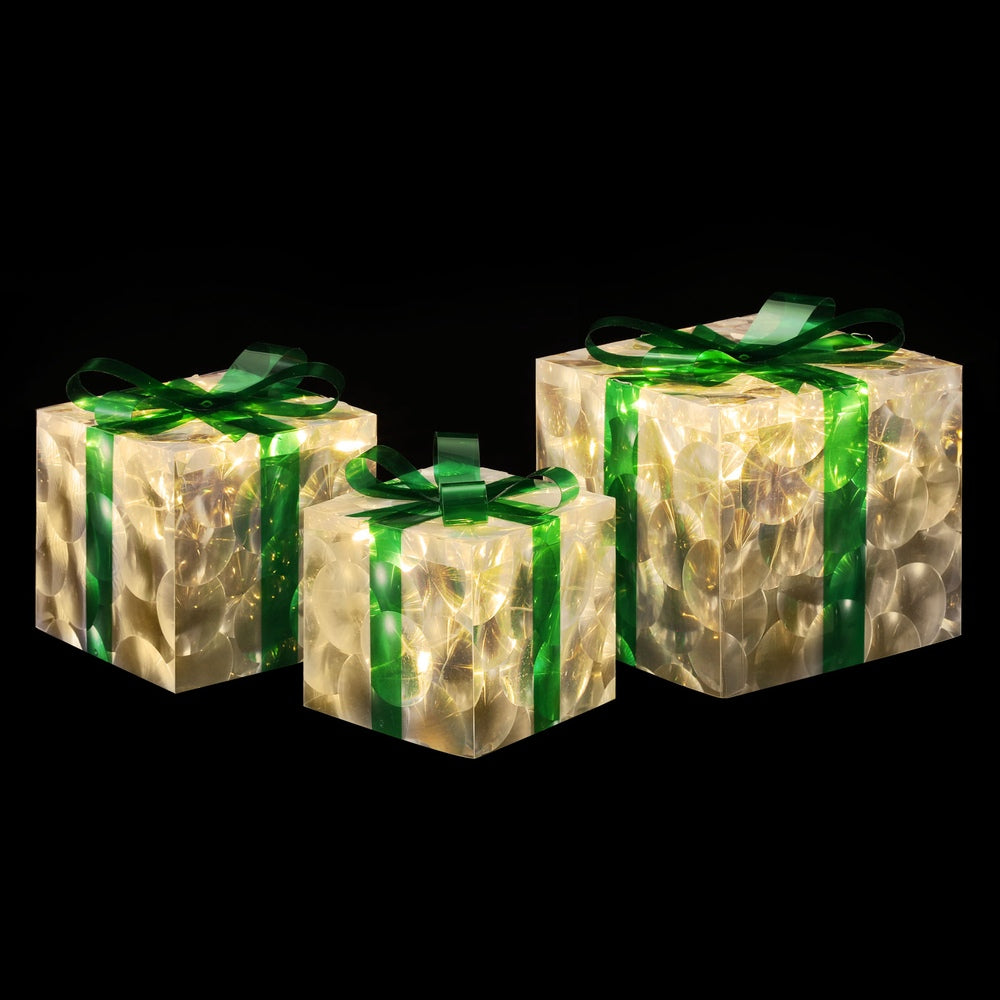 Christmas Lights 70 LED Fairy Light Gift Box 3pcs Decorations Set | 3Pcs