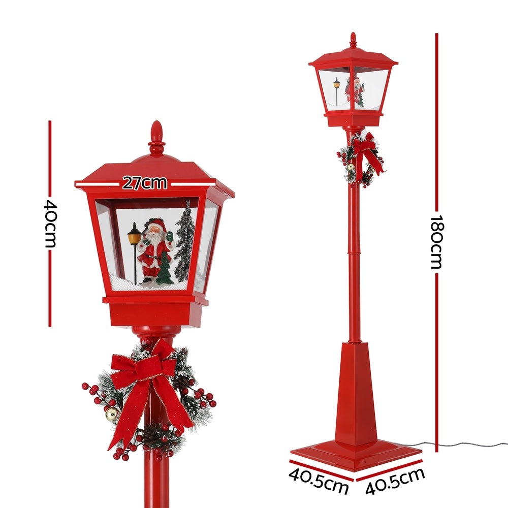 1.8M Christmas LED Lamp Post Lights - Outdoor