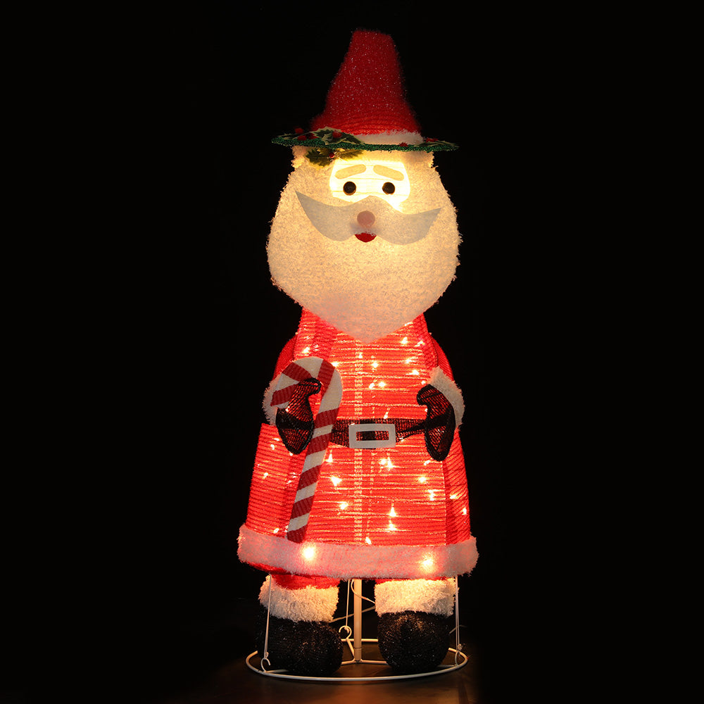 120Cm - Christmas Lights 96 LED 120cm Fairy Light Santa Decorations