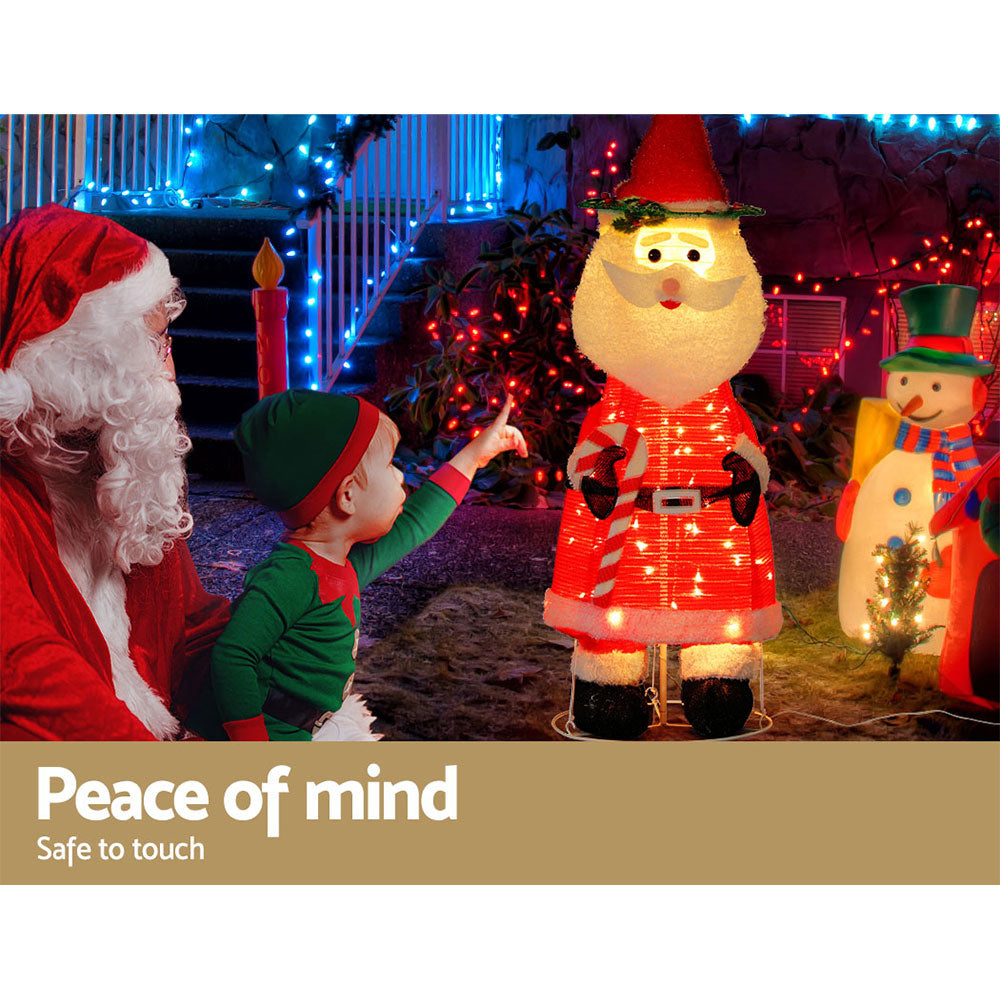 Christmas Lights 96 LED 120cm Fairy Light Santa Decorations | 120Cm