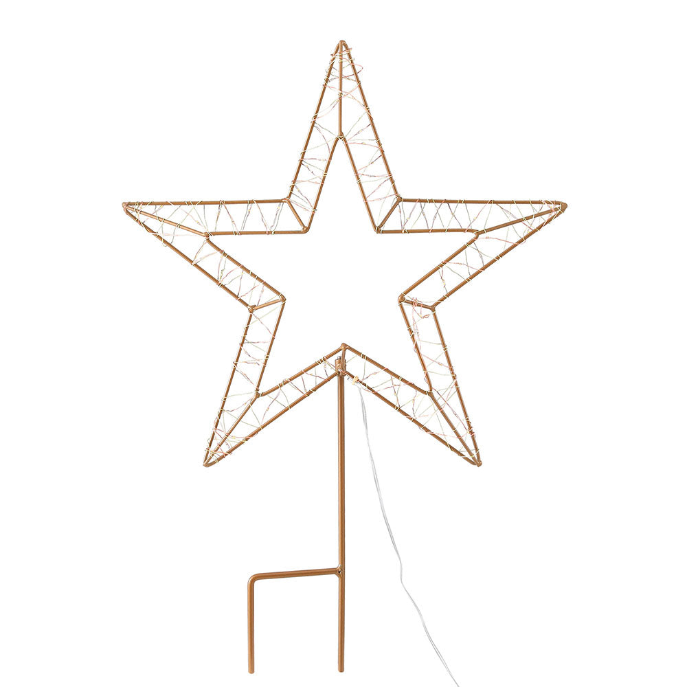 Ground Star LED Fairy Lights - 100 LEDs Garden Decoration, Outdoor Decorations & Lights