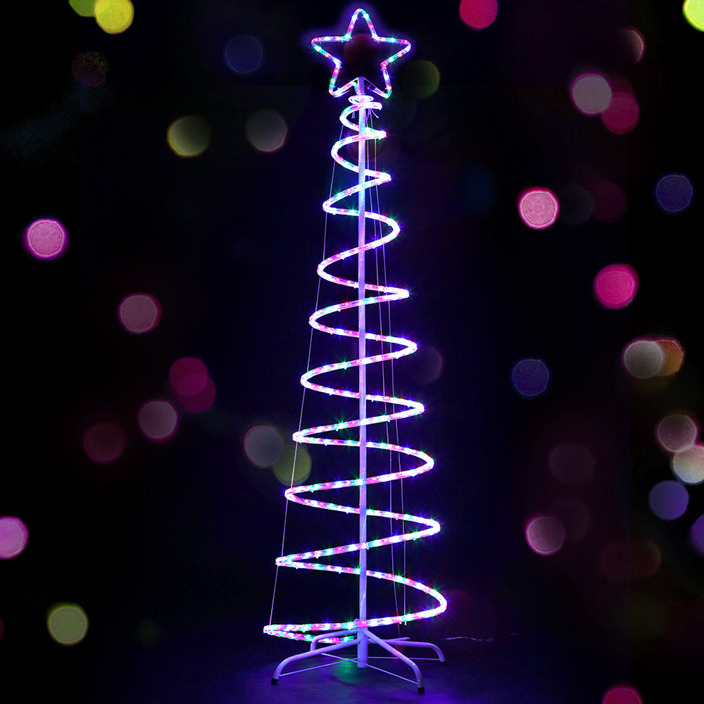 188Cm - Christmas Lights 188cm Tree 288 LED Fairy Light Decorations