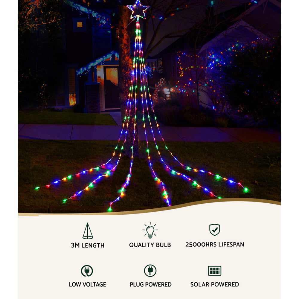 Twinkle Wonderland 3M 200 LED Solar String Fairy Christmas Lights