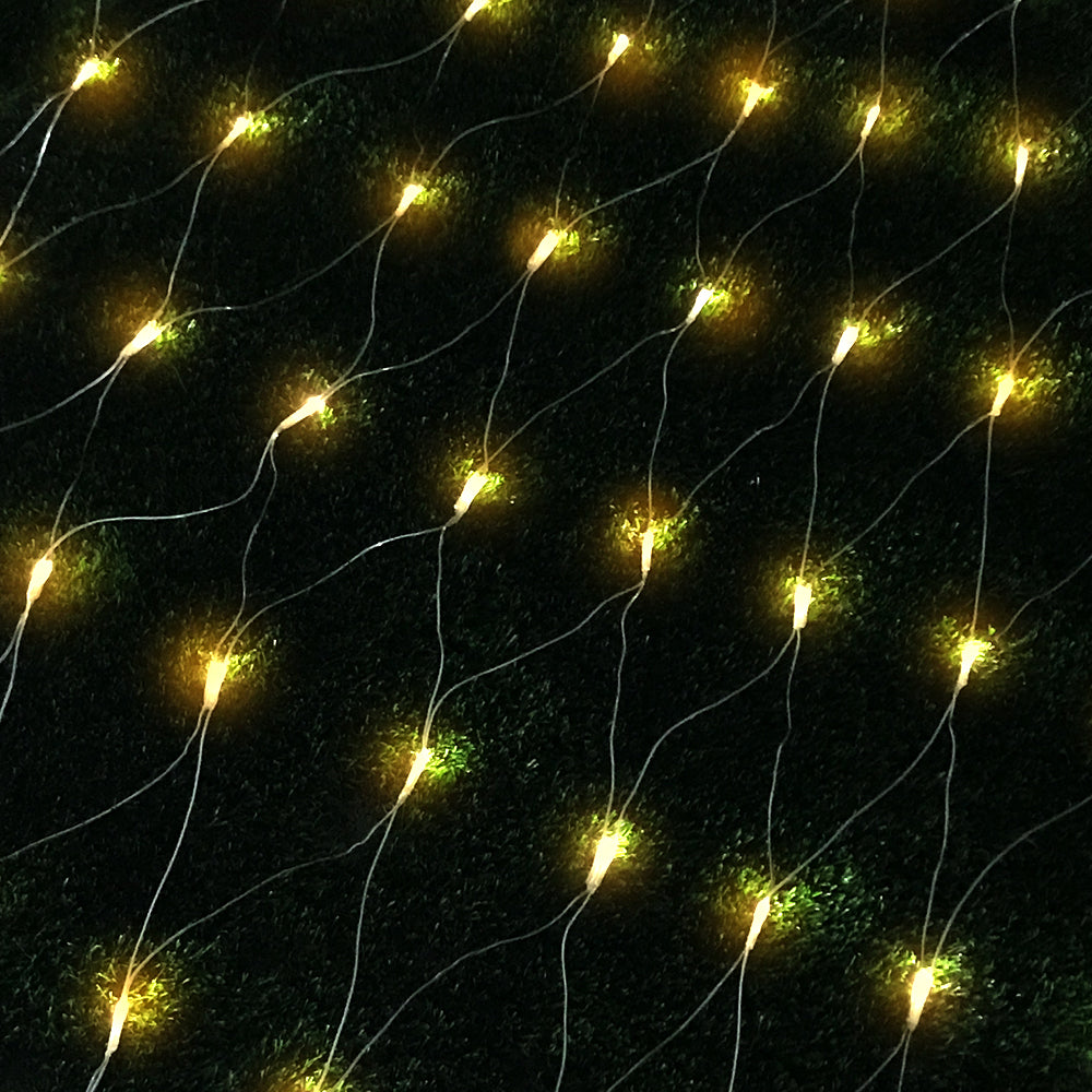 Christmas Lights 6Mx4M 1000 LED Net Light Decorations Warm Decor | Outdoor Decorations & Lights