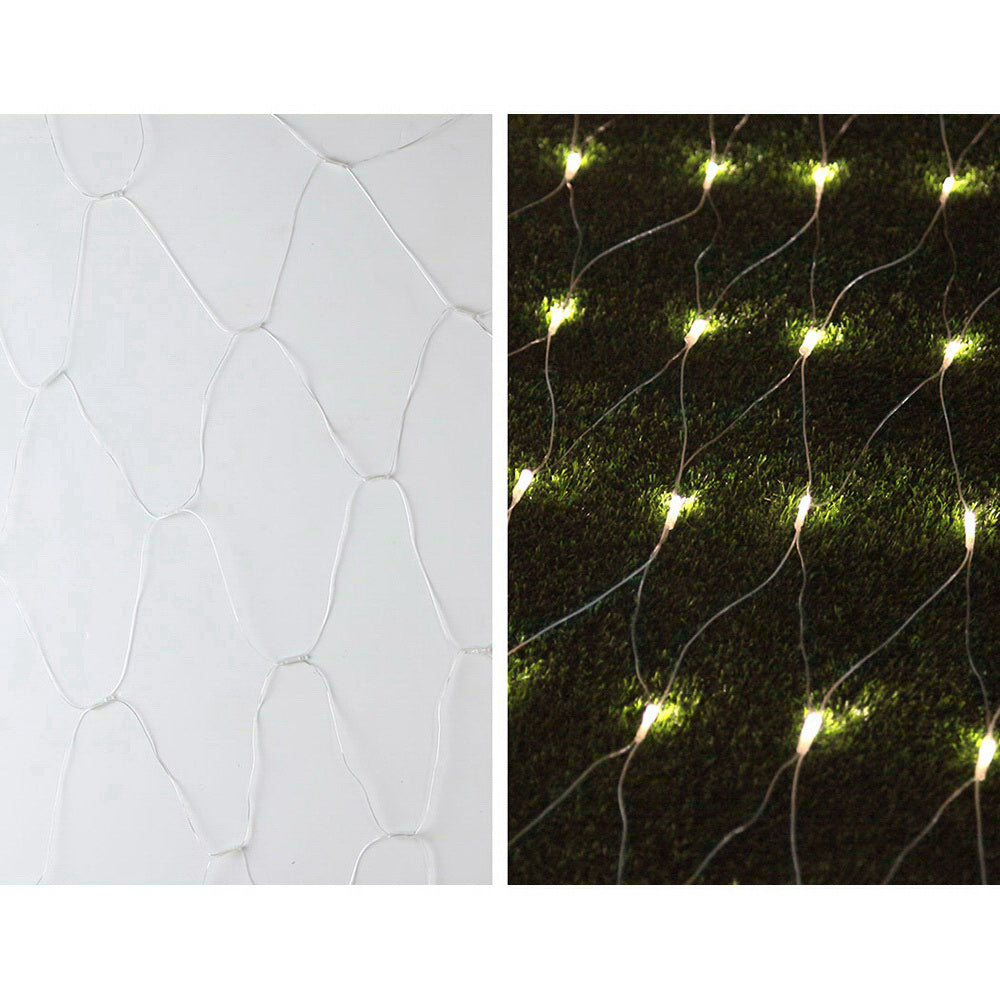 Christmas Lights 6Mx4M 1000 LED Net Light Decorations Warm Decor, Outdoor Decorations & Lights
