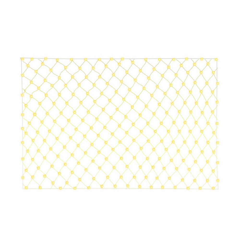 Christmas Lights 3Mx2M Net String Light Decorations Warm 504 LED | Outdoor Decorations & Lights
