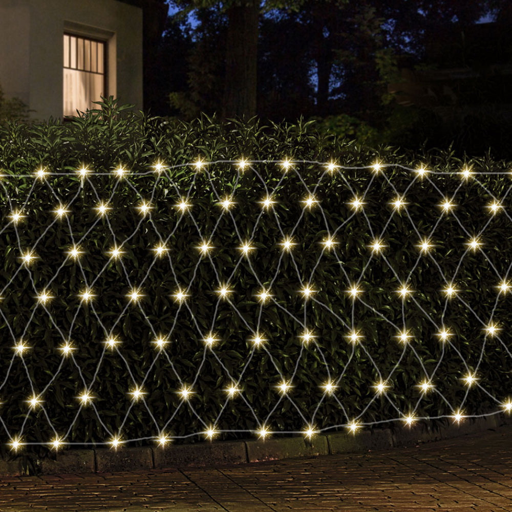 Christmas Lights 3Mx2M Net String Light Decorations Warm 504 LED | Xmas Netlight