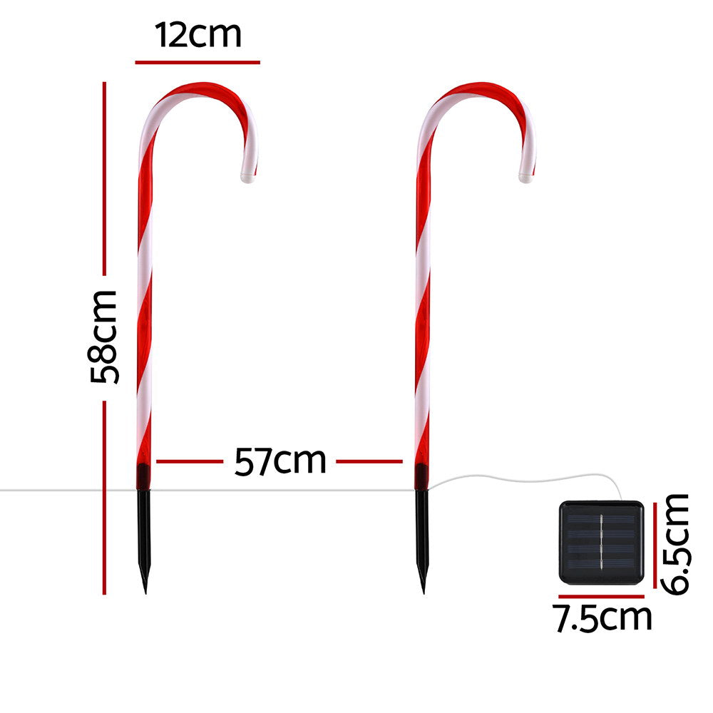 6 PCS Christmas Lights Path Ground Light Garden Decorations 42 LED | Xmas Pathlight