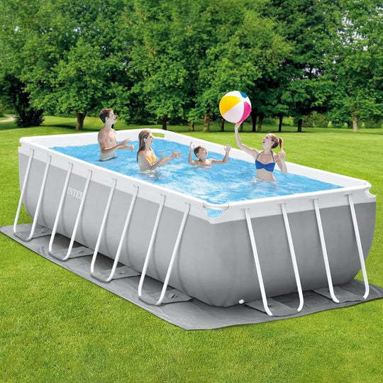 Above Ground Swimming Pool Rectangular 4.88m x 2.44m Family Outdoor XL - photo 10