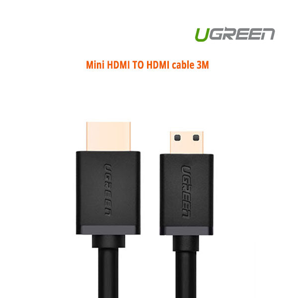 Mini Hdmi To Hdmi Cable 3M (10118) - Computer Cables & Adapters