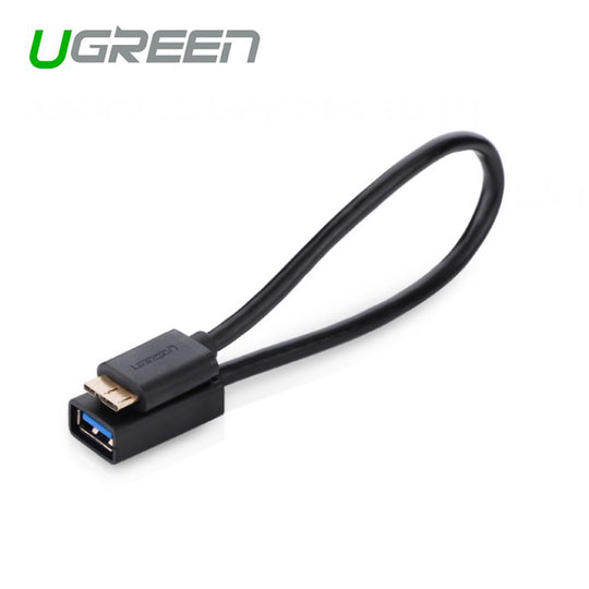 UGREEN Micro USB 3.0 OTG Cable For Samsung Note 3/S4/S5 - Black (10816) - Computer Cables & Adapters