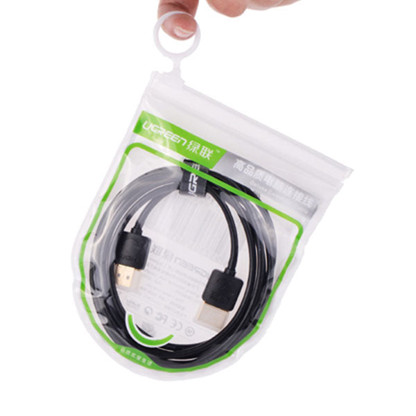 High Speed With Ethernet Full Copper Ultra Slim Hdmi Cable 2M (11199) | Ugreen Type Tight Spaces