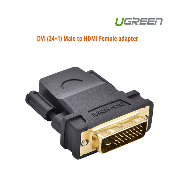 Dvi (24+1) Male To Hdmi Female Adapter (20124) - Computer Monitors & Accessories