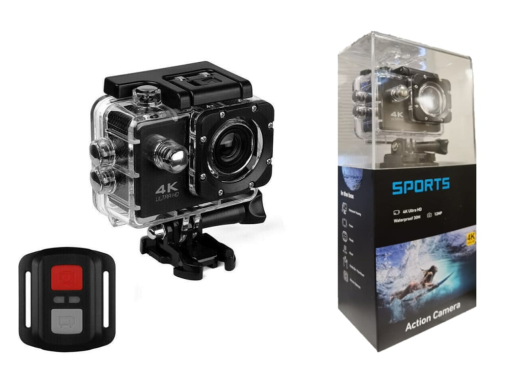 New Action Camera 4K Wifi Sports Dv Cam, Security Cameras & Accessories