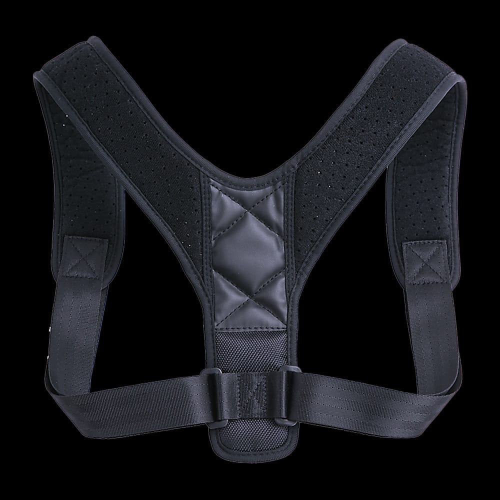 Posture Corrector Clavicle Support Brace Adjustable Back Shoulder, Straight Strap
