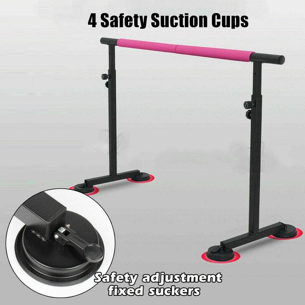 Adjustable Freestanding Ballet Bar for Stretching and Dance - 1.5M