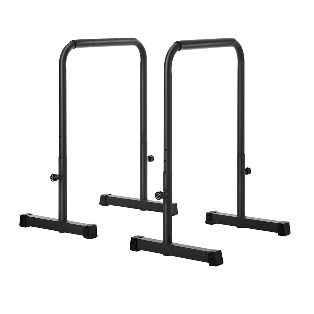 Adjustable Parallel Dip Bar Stand - Push Up & Gym Fitness Equipment