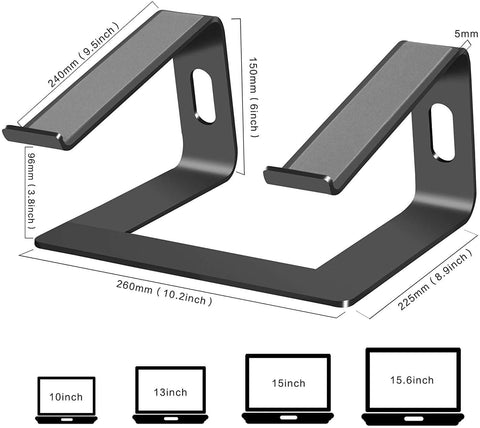 Adjustable Portable Aluminium Laptop Stand