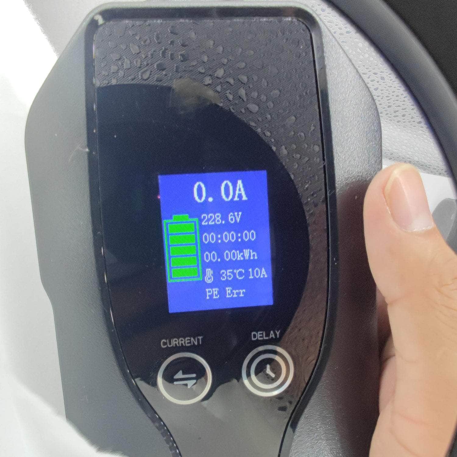 Adjustable Portable EV Charger: Timing Function Upgraded