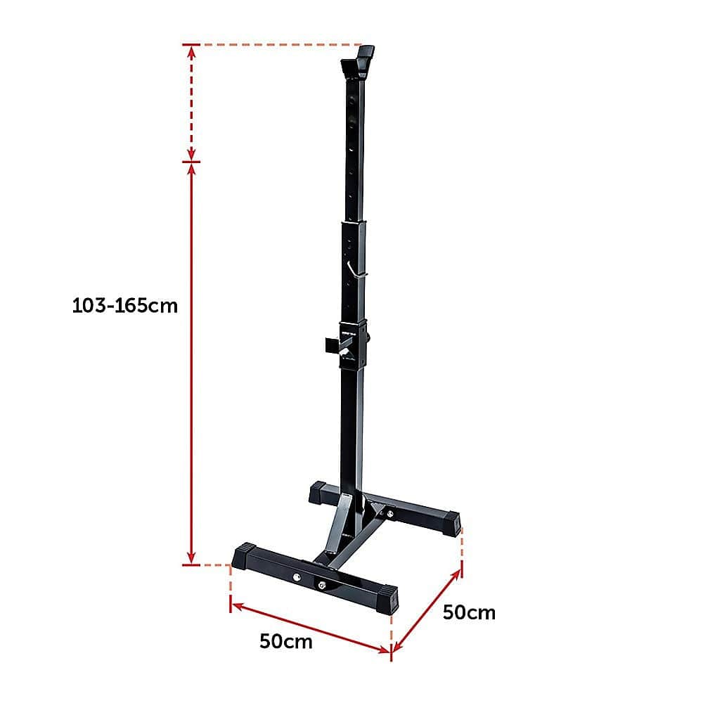 Adjustable Squat Rack Barbell Bench Press Stands