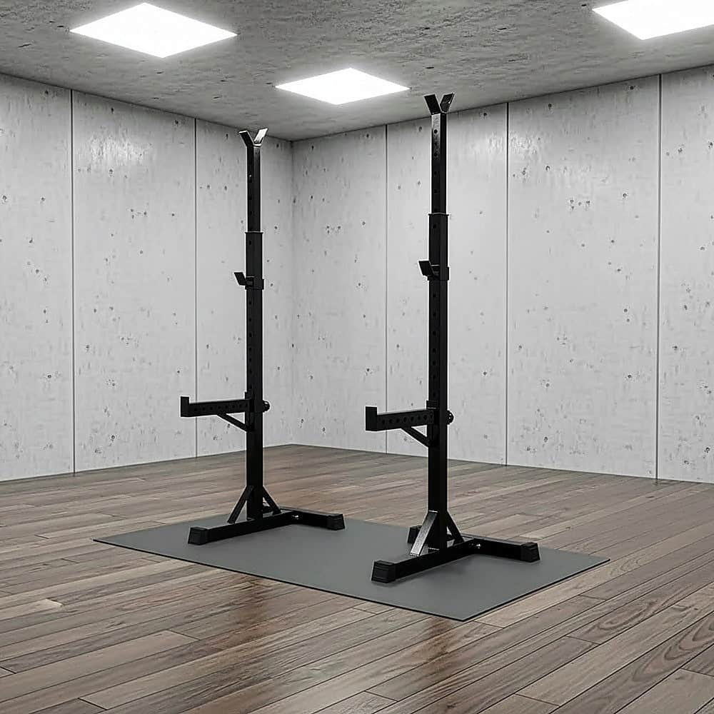 Adjustable Squat Rack Barbell Bench Press Stands