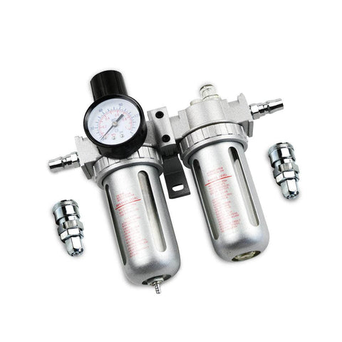 Air Compressor Moisture Filter Water Trap Regulator Mount