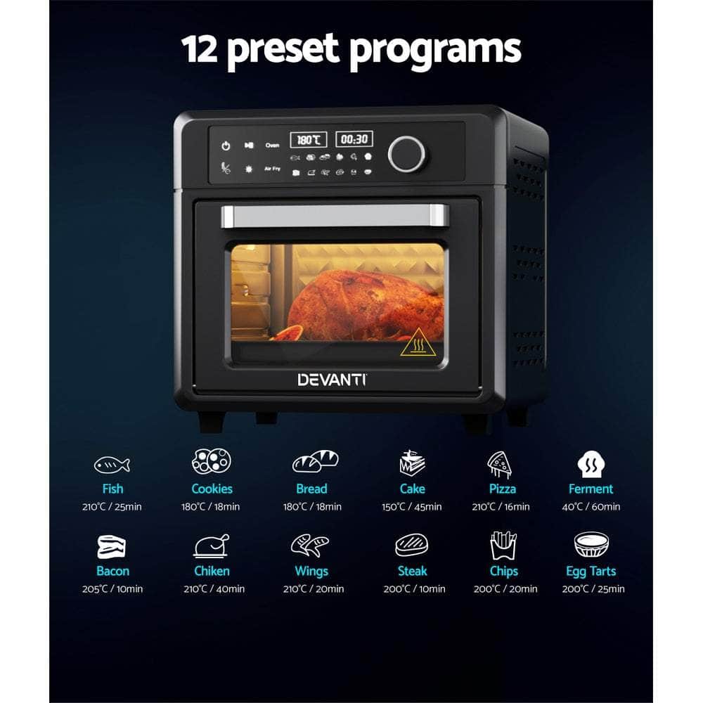 Air Fryer 15L/20L LCD Fryers Oven
