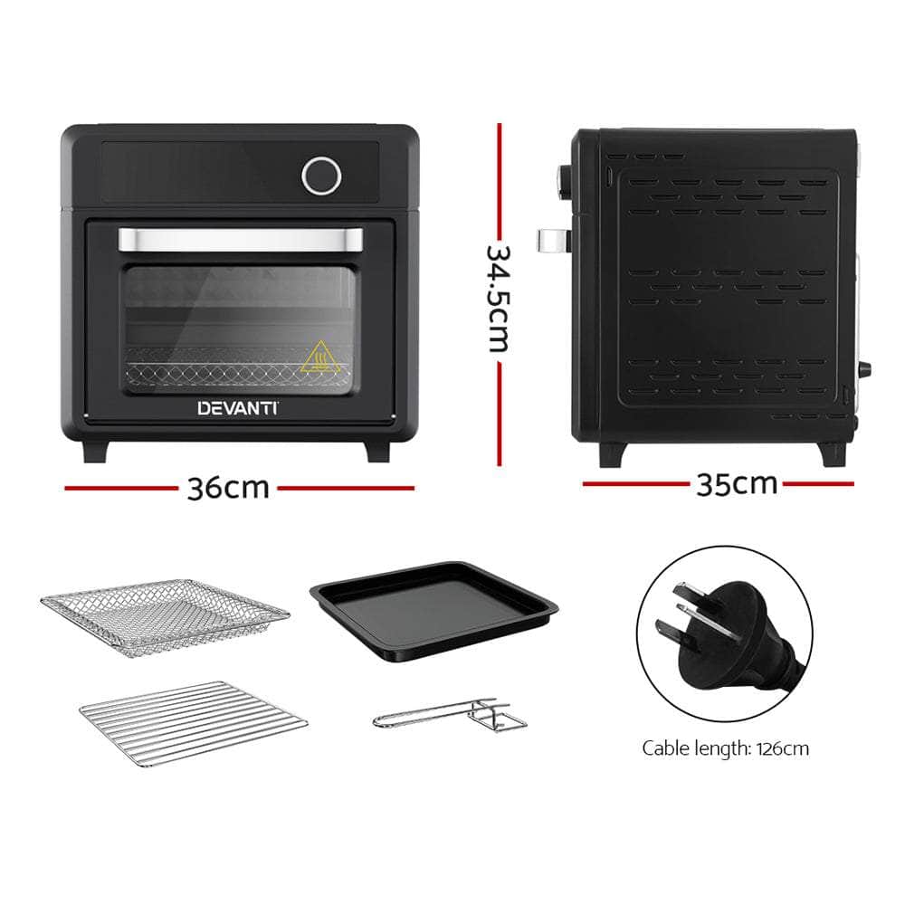 Air Fryer 15L/20L LCD Fryers Oven
