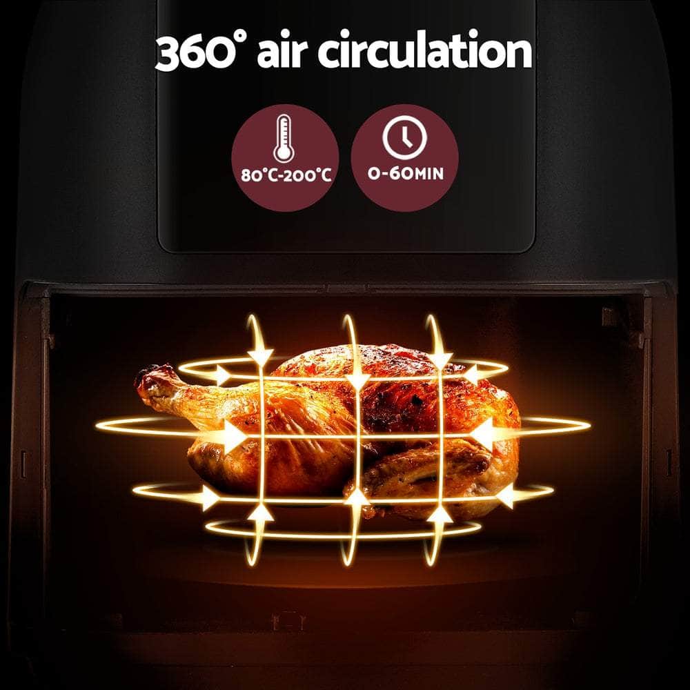 Air Fryer 8L Lcd Fryers