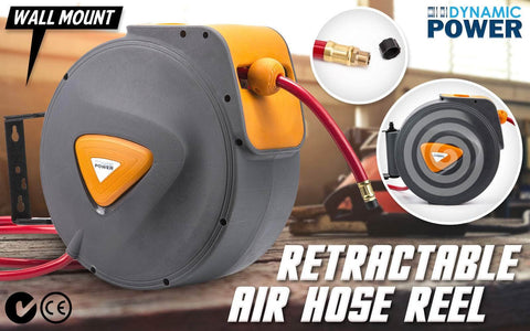 Automotive Air Hose Retractable Reel Wall Mounted 20M