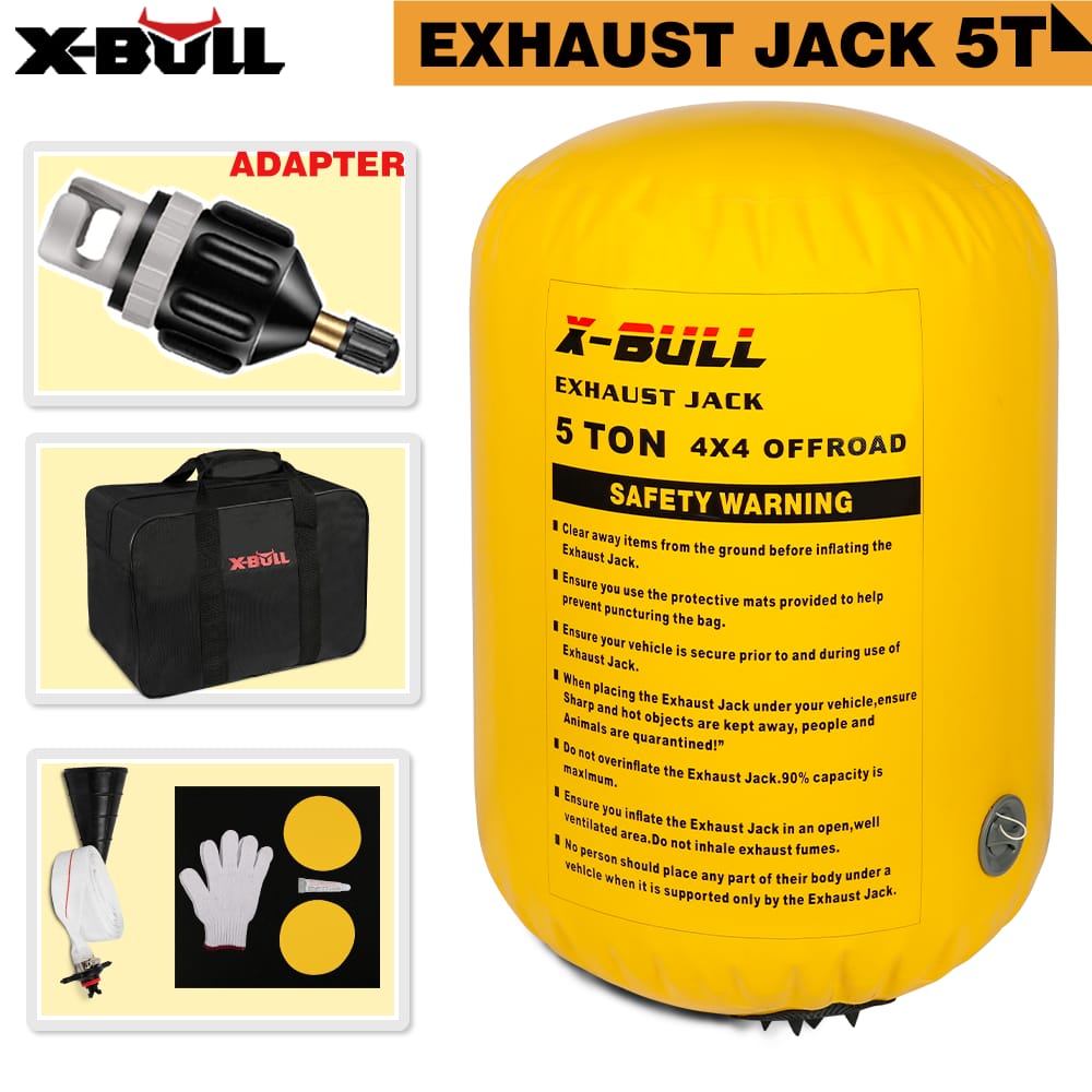 Air Jack Recovery Exhaust Jack Kits 5T Air Bag Multi Layer Truck Rescue | Fuel & Exhaust - photo 11