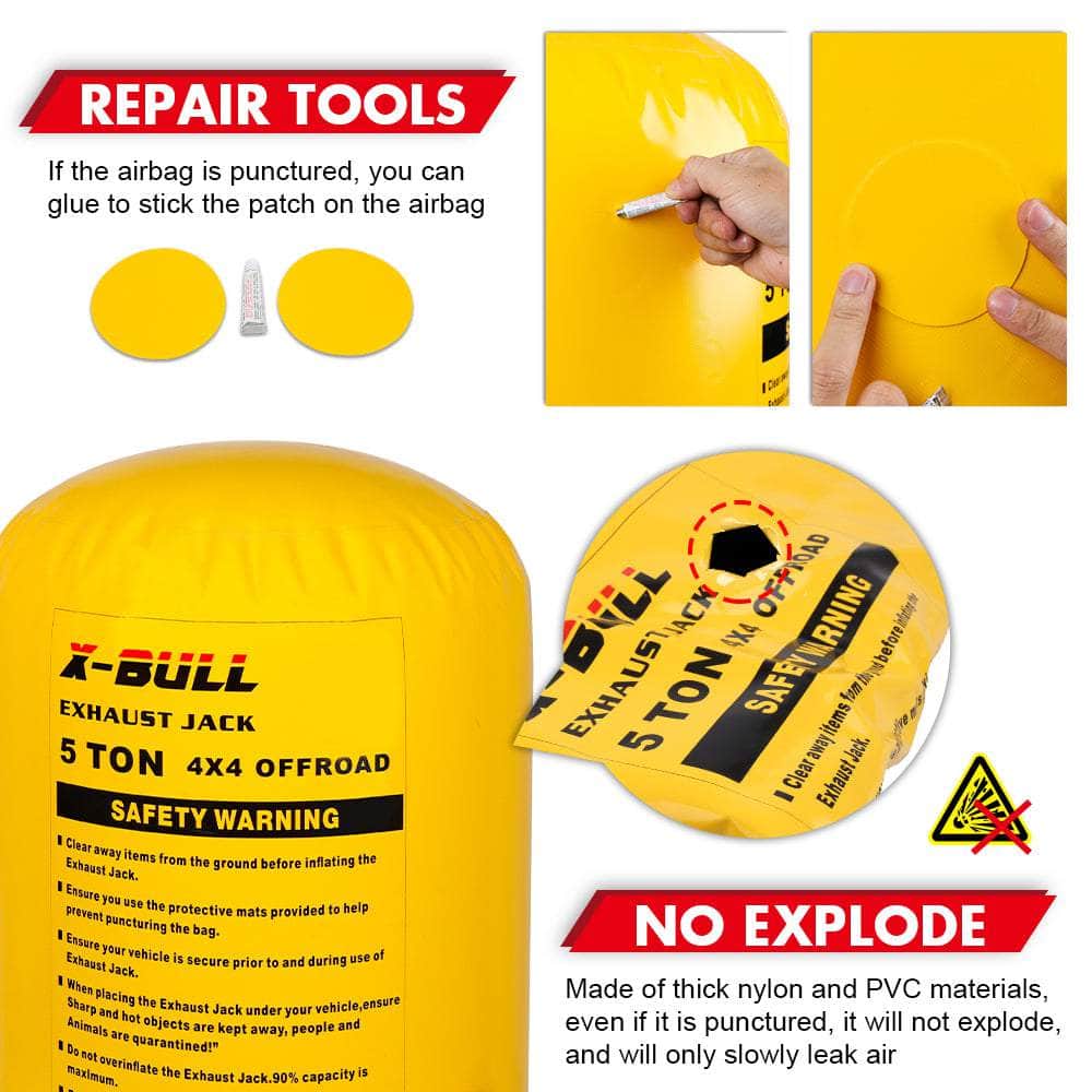 Air Jack Rescue Kit: Multi-Layer Truck Assistance
